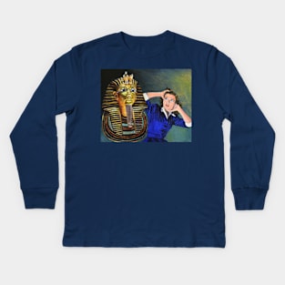 Tutankhamun's Curse Kids Long Sleeve T-Shirt